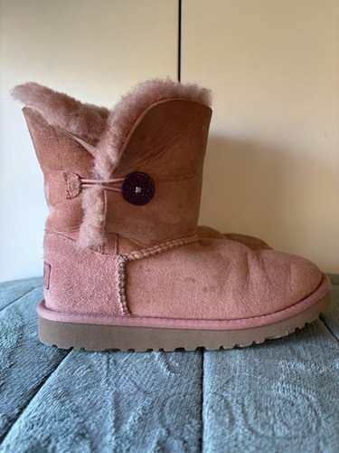 Girls ugg bailey button - girls,