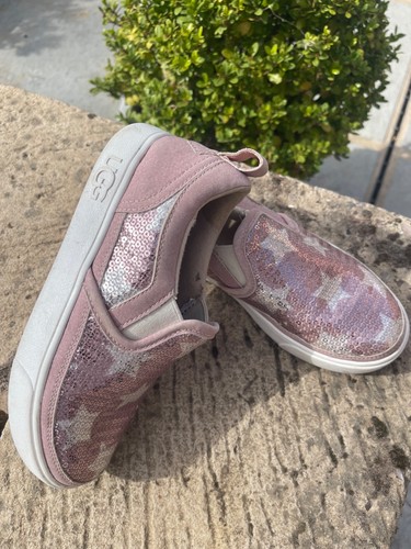 Girls sequin ugg pumps pink - girls,