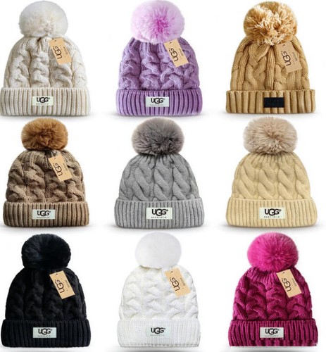 Ugg logo beanie hat womens - logo,