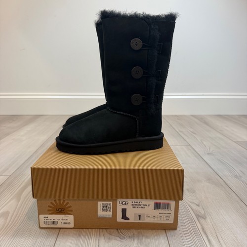 New ugg kids bailey button - new,